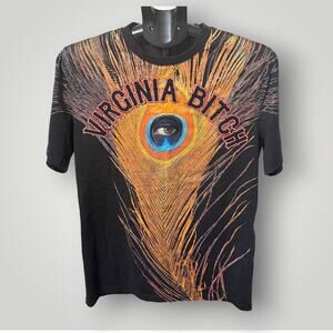 Archive Givenchy Riccardo Tisci Virginia B Peacock T-Shirt Size XS Authentic